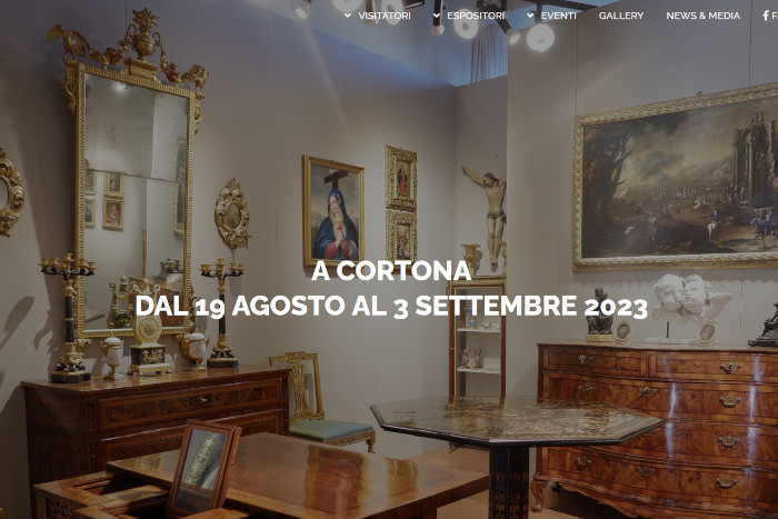 Screenshot della Homepage